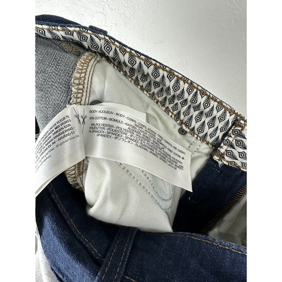 Ariat Real Jeans Womens 29 Blue Medium Wash Flare Cowgirl Denim Stretch Shelby - Picture 4 of 5